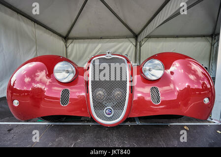 Alfa Romeo 6 2500 SS Corsa Spider von 1939 Stockfoto