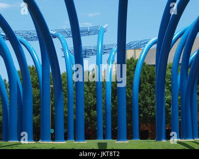 Addison Kreis rund um & Parken Stockfoto