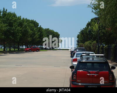 Addison Kreis rund um & Parken Stockfoto