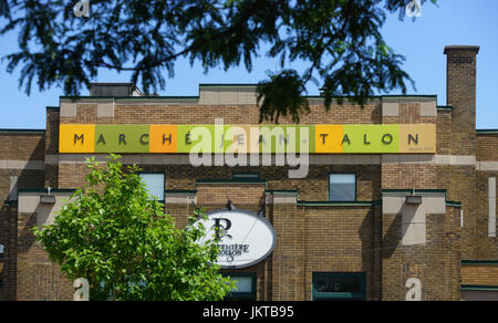 Montreal, Kanada, 23. JULI 2017. - Jean Talon Lebensmittelmarkt. Credit: mario Beauregard/alamy leben Nachrichten Stockfoto