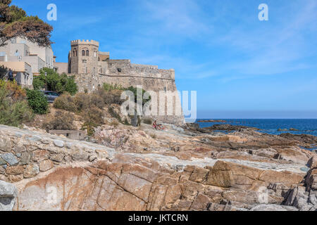 Algajola, Korsika, Balagne, Frankreich Stockfoto