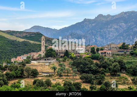 Soveria, Haute-Corse, Korsika, Frankreich Stockfoto