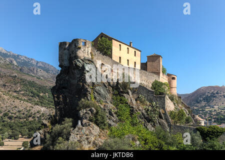 Corte, Haute-Corse, Korsika, Frankreich Stockfoto