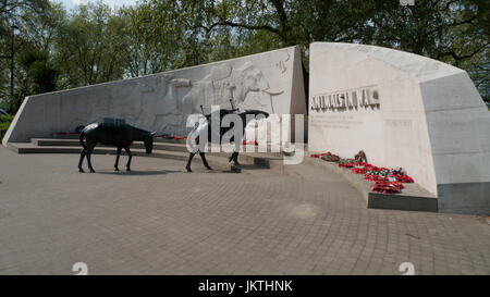 Tiere im War Memorial Park Lane Stockfoto