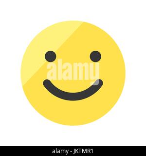 Satz von Emojis auf isolierten weißen Hintergrund. Stock Vektor