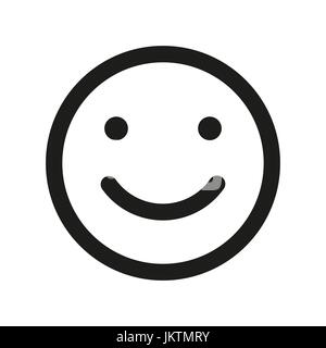 Satz von Emojis auf isolierten weißen Hintergrund. Stock Vektor