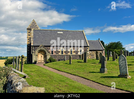 Kirche des Heiligen Paulus. Branxton, Northumberland, England, Vereinigtes Königreich, Europa. Stockfoto
