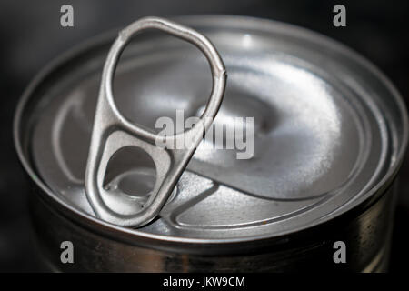 Zinn Ring-Pull- Stockfoto