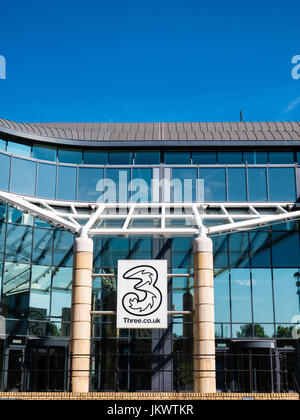 Drei britische Head Office, Maidenhead, Berkshire, England, UK, GB. Stockfoto