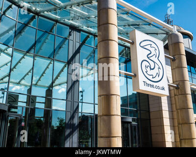 Drei britische Head Office, Maidenhead, Berkshire, England, UK, GB. Stockfoto