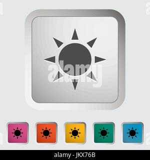 Sonnen-Symbol Stock Vektor
