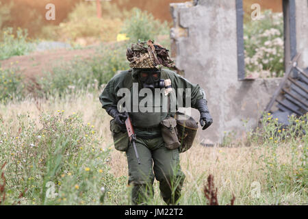 Hop Farm, Kent, UK. 25. Juli 2017. Krieg und Frieden Revival 2017 Credit: Theodore Liasi/Alamy Live-Nachrichten Stockfoto