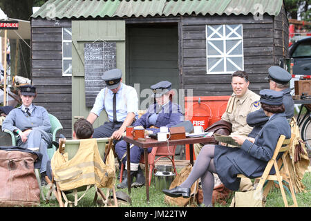 Hop Farm, Kent, UK. 25. Juli 2017. Krieg und Frieden Revival 2017 Credit: Theodore Liasi/Alamy Live-Nachrichten Stockfoto