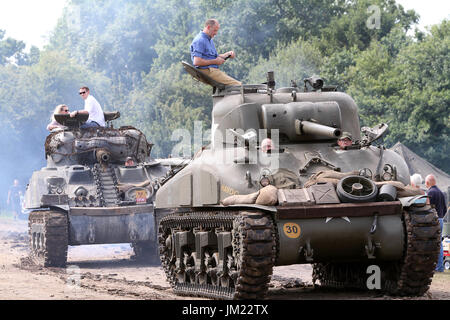 Hop Farm, Kent, UK. 25. Juli 2017. Krieg und Frieden Revival 2017 Credit: Theodore Liasi/Alamy Live-Nachrichten Stockfoto