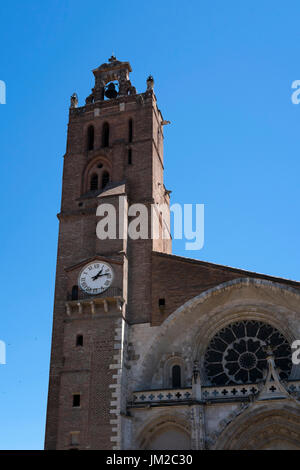 Toulouse Kathedrale Stockfoto