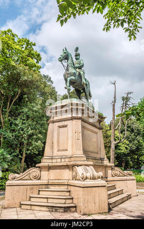 Statue des Prinzen Komatsu Akihito (Komatsu no miya), Ueno Park, Tokyo, Japan Stockfoto