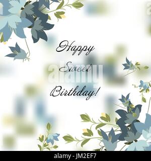 Vintage romantische Vektor der modischen Blumensträuße. Stock Vektor