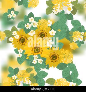 Vintage romantische Vektor der modischen Blumensträuße. Stock Vektor