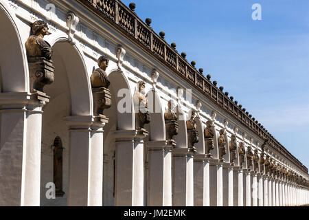 Kromeriz Tschechische Republik Barockarchitektur im Lustgarten Kvetna zahrada Stockfoto