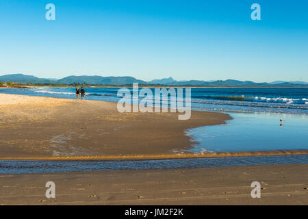 "Pass" in Byron bay, New South Wales, Australien Stockfoto