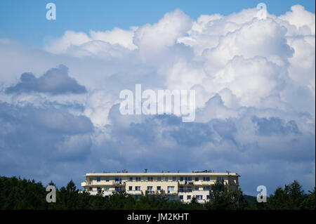 Mehrfamilienhaus wohnen in Danzig, Polen. 4. Juli 2017 © Wojciech Strozyk / Alamy Stock Foto Stockfoto