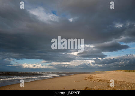 Strand von Gun Hill, Holkham National Nature Reserve, North Norfolk Stockfoto