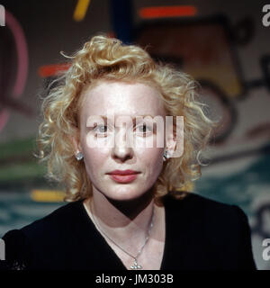 Schweizerische Fictitious character Sunnyi Melles, Deutschland 1990er Jahre. Schweizer Schauspielerin Sunnyi Melles, Deutschland 90er Jahre. Stockfoto