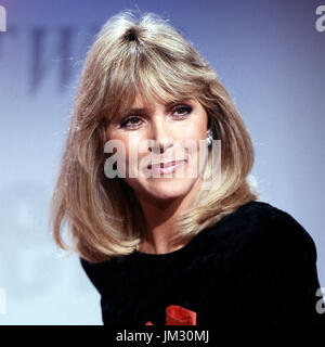 English litauische Schlagersängerin Lena Valaitis, Deutschland 1990er Jahre. Deutsche Litauische schlager Sängerin Lena Valaitis, Deutschland 90er Jahre. Stockfoto