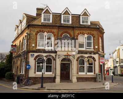 Der Herzog von Cumberland Hotel in Whitstable Kent Stockfoto