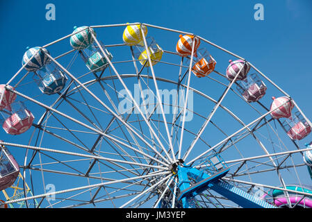 Big Wheel in motion im Fun Spot amusement park in Kissimmee, Florida. Stockfoto