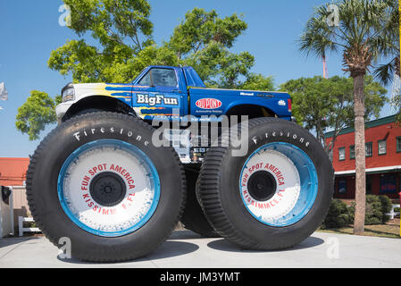 Big Foot, Monstertruck, Spaß Spot USA, Kissimmee, Florida. Stockfoto