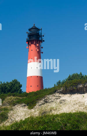 Leuchtturm Hörnum - Sylt, Deutschland Stockfoto