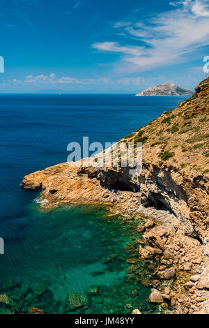 Kap Sounion, Attika, Griechenland Stockfoto