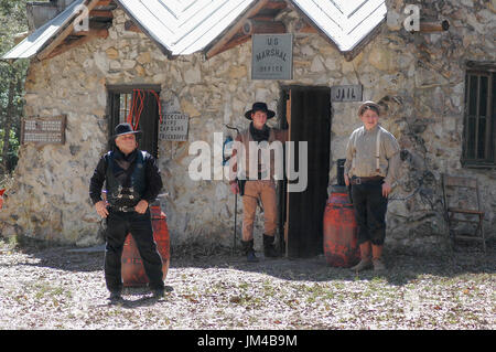 Tage des offenen Denkmals Leno im O'Leno State Park in Nordflorida. Stockfoto