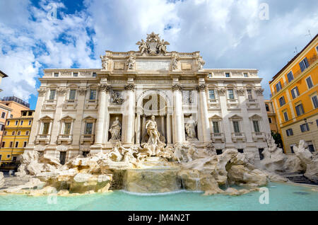 Berühmten Brunnen Trevi in Rom. Italien