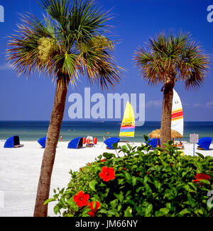 St. Petersburg Beach, St. Petersburg, Pinellas County, Florida, Vereinigte Staaten von Amerika Stockfoto