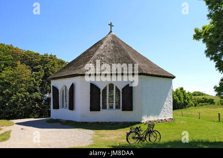 Kapelle in der Fischerei Dorf Vitt am Kap Arkona, Rügen, Mecklenburg-Western Pomerania, Deutschland, Europa Stockfoto