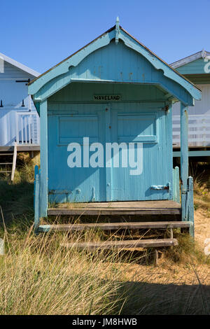 Bild zeigt: Strand Hütten am alten Hunstanton Norfolk © Julian Wyth. Alle Rechte vorbehalten. Keine unerlaubte Verwendung. Stockfoto