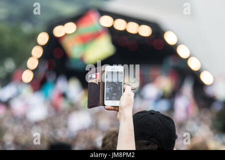 Glastonbury Festival 2017 - Tag 4 Mitwirkende: Atmosphäre wo: Somerset, Vereinigtes Königreich bei: 24. Juni 2017 Credit: WENN.com Stockfoto