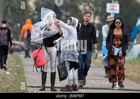 Glastonbury Festival 2017 - Tag 4 Mitwirkende: Atmosphäre wo: Somerset, Vereinigtes Königreich bei: 24. Juni 2017 Credit: WENN.com Stockfoto