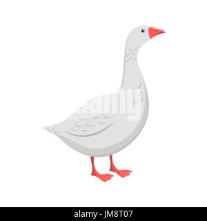 Vektor-Illustration einer Gans Stock Vektor