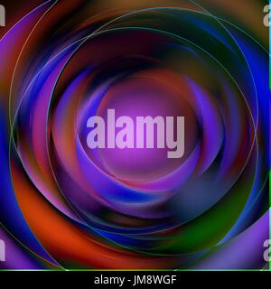 Bunte abstrakte kreisförmige Hintergrund der radialen Tracks gemacht Stock Vektor