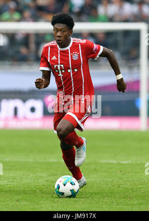 FC Bayern München Vs Werder Bremen; David Alaba aus München. Stockfoto