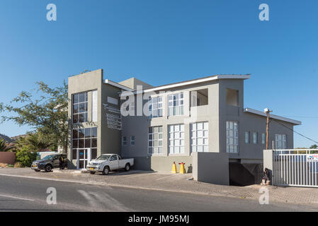 WINDHOEK, NAMIBIA - 15. Juni 2017: Eine Niere und Dialyse Zentrum in Eros, einem Vorort von Windhoek, der Hauptstadt von Namibia Stockfoto