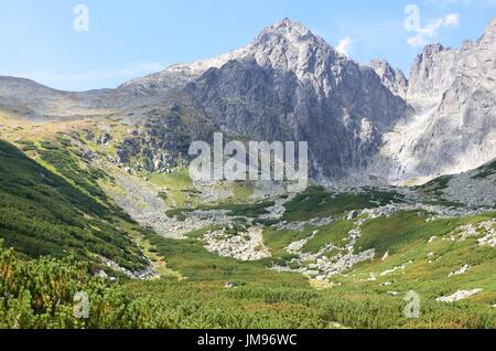 Tatra in der Slowakei Lomnicky stit Stockfoto