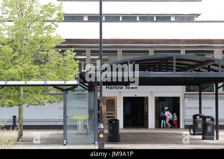 Größere Anglia Züge Harlow Town Station Stockfoto