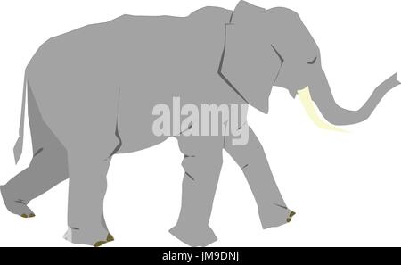 Elefant Stock Vektor