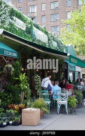 Restaurant Oilo e Piu auf Greenwich Ave in West Village, Manhattan, New York - USA Stockfoto