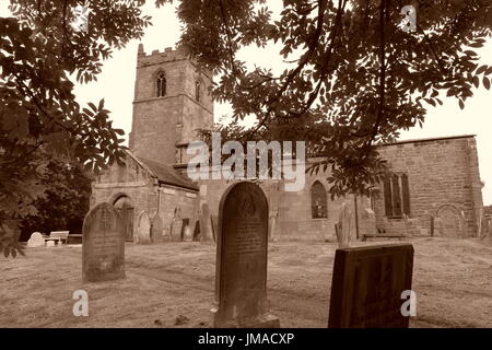 Kirche St. Winifred Stockfoto