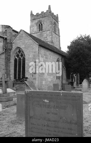 St. Winifred der Kirche, Barrow-auf-Trent, Derbyshire Stockfoto